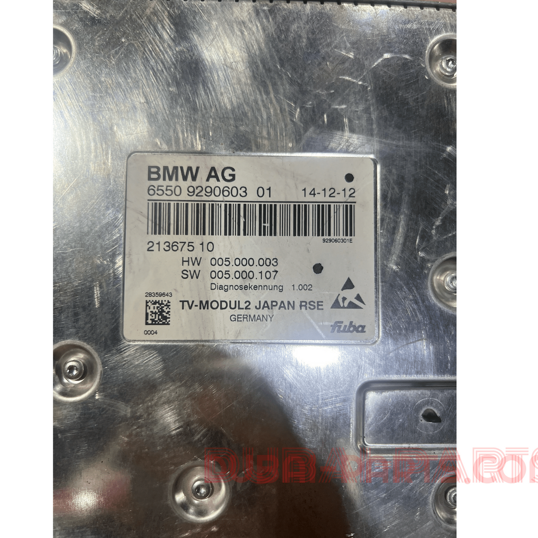 وحدة تلفزيون BMW- F04/F02-9290603، منتج ياباني أصلي مستعمل. 