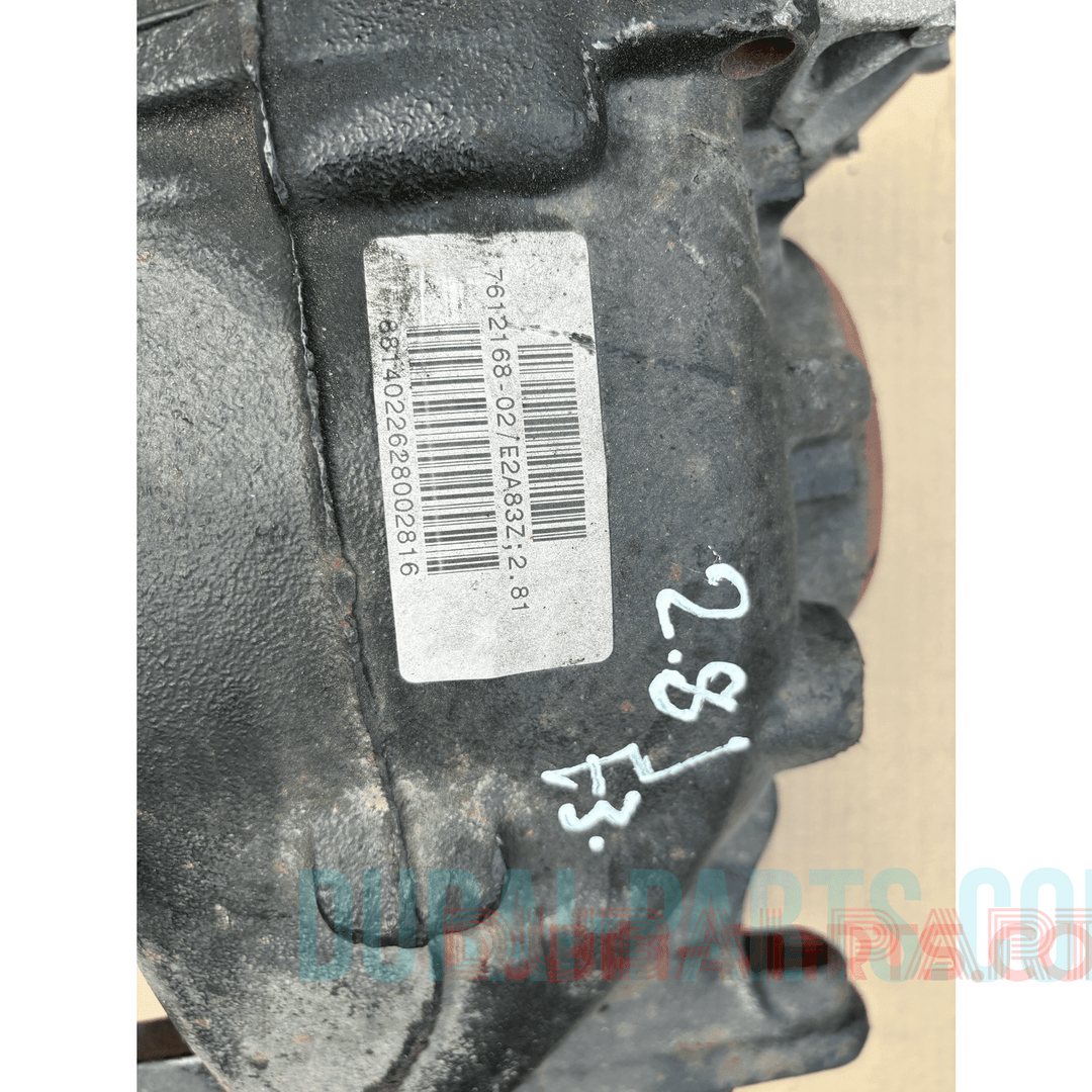 2010-2015 BMW F30 320D DIESEL Rear Differential 7612168 Ratio 2.81