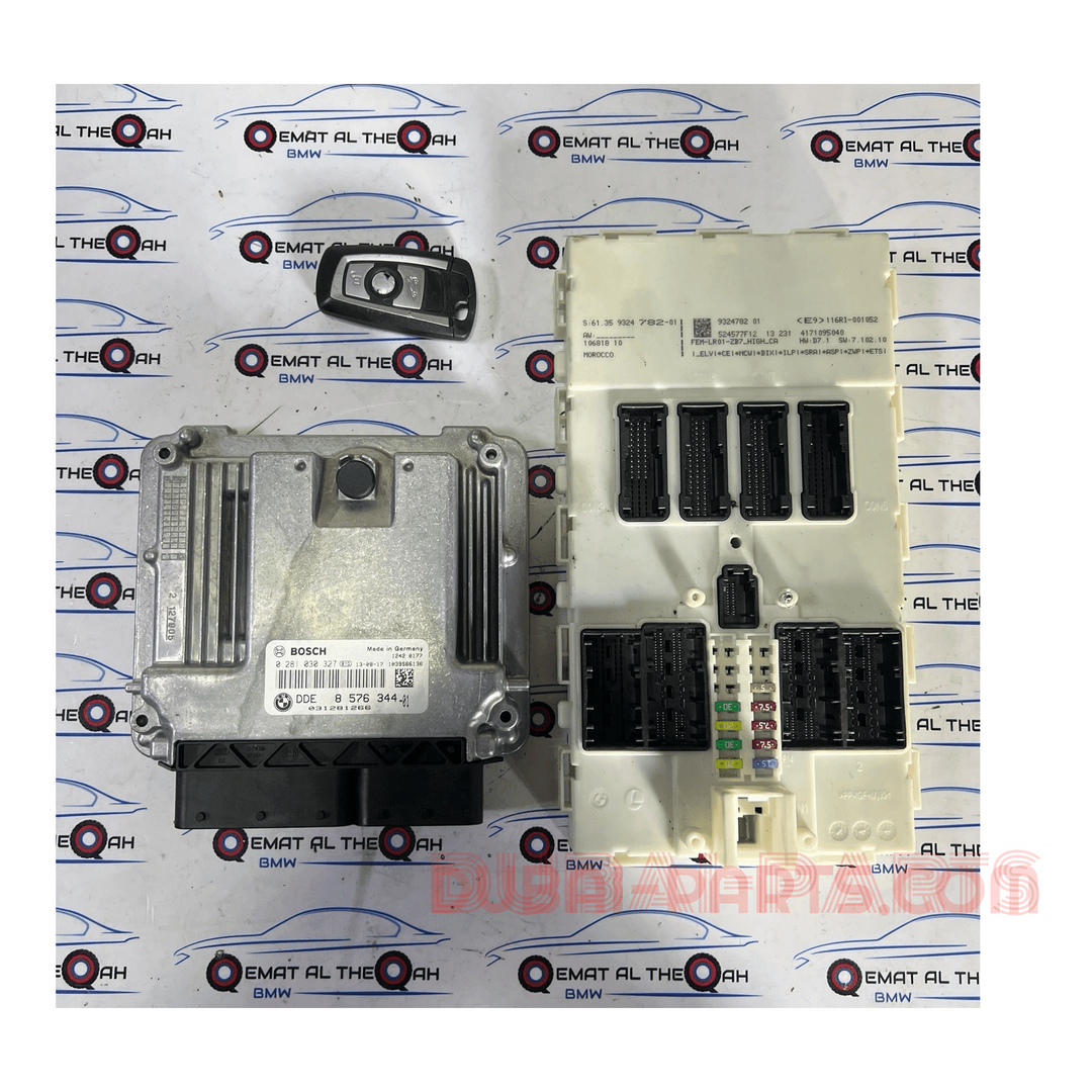 8576344 N47  F30 Diesel ecu set bmw