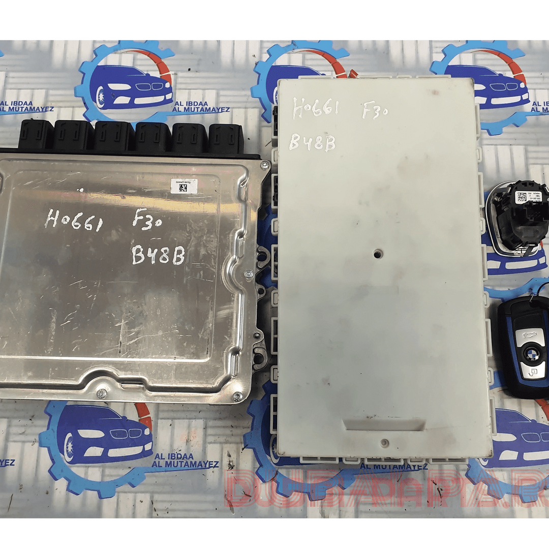 B48B BMW 330i F30 2017 RHD engine control ecu set 8692971
