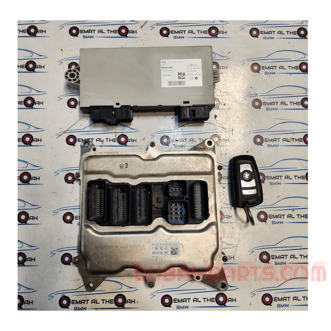 BMW-7646763 - 520i N20B20B Motorsteuergerät (ECU) Satz F10 454 - Originalteil, gebraucht