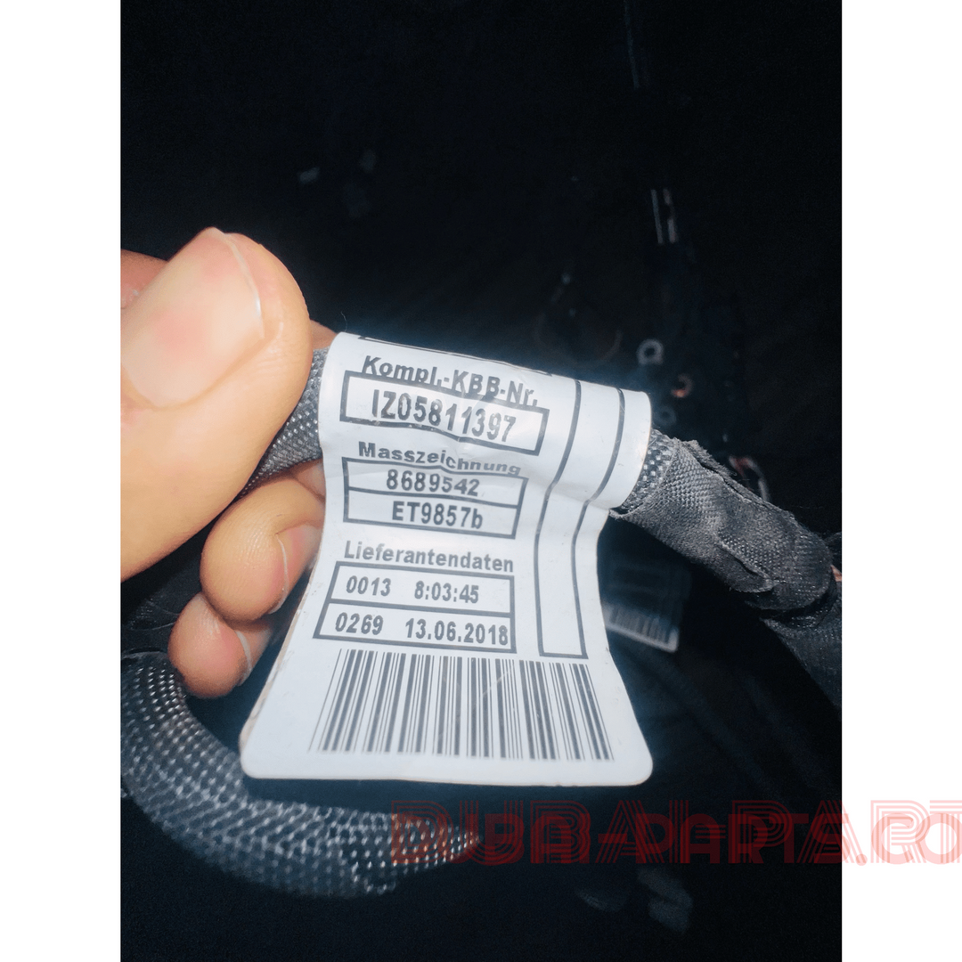 Bmw X5 G05 2019 N63B44D engine harness complete