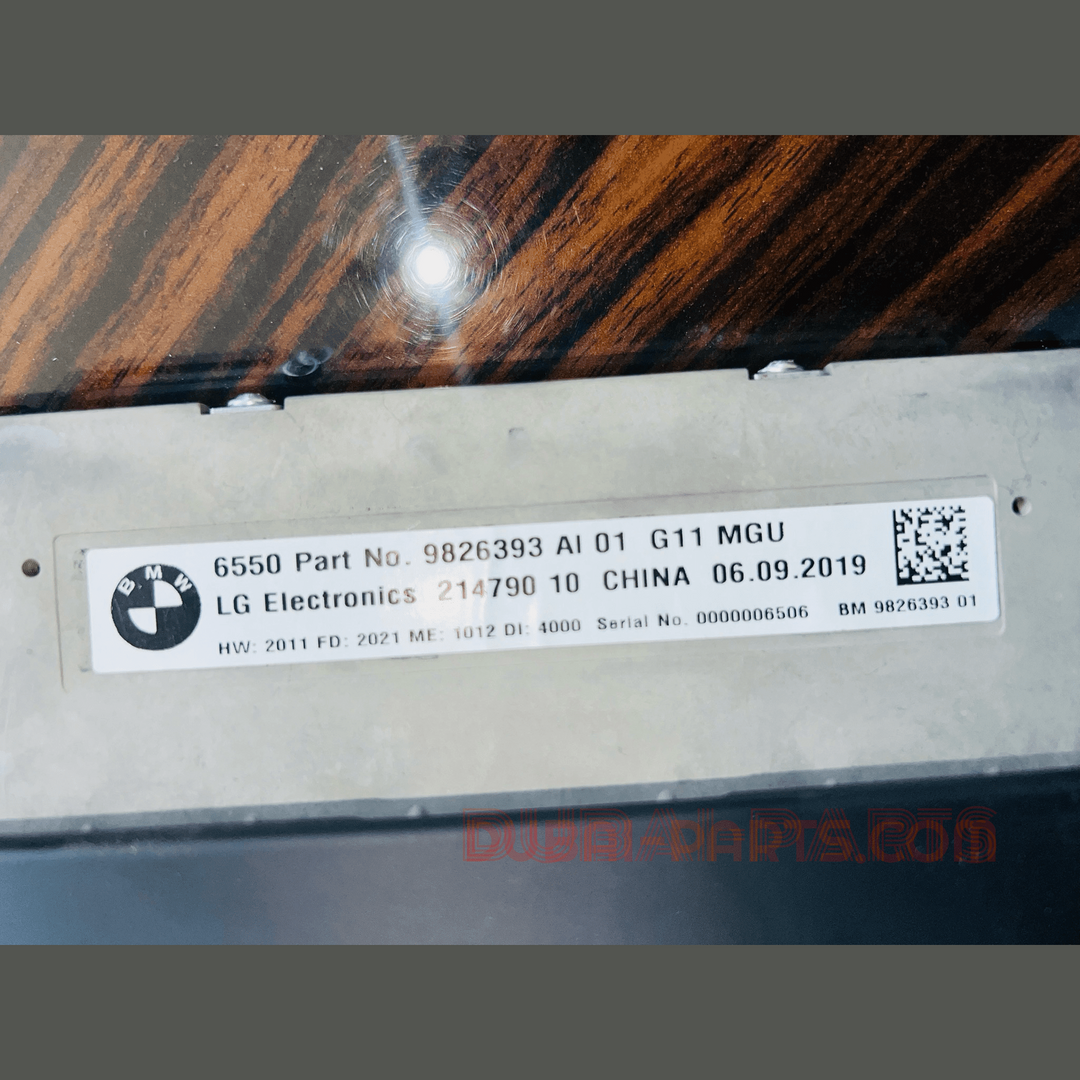 Bmw 7 series G11/G12 MGU LCD DISPLAY 9826393 LG