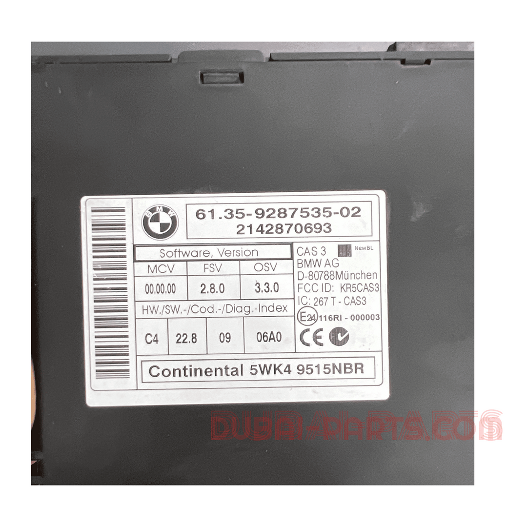 Minicooper D ALL4 2.0 N47N R60 2014 ENGINE CONTROL ECU SET