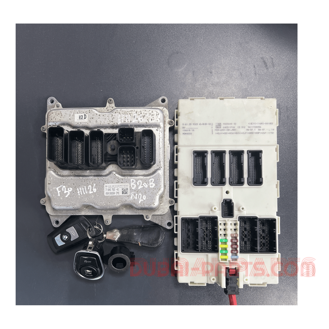 BMW N20B20B F30 ENGINE CONTROL ECU KIT  7646763 Genuine Product used