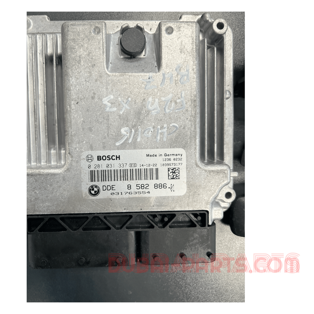 BMW X3 F25 B47 ENGINE CONTROL ECU UNIT KIT 8582886