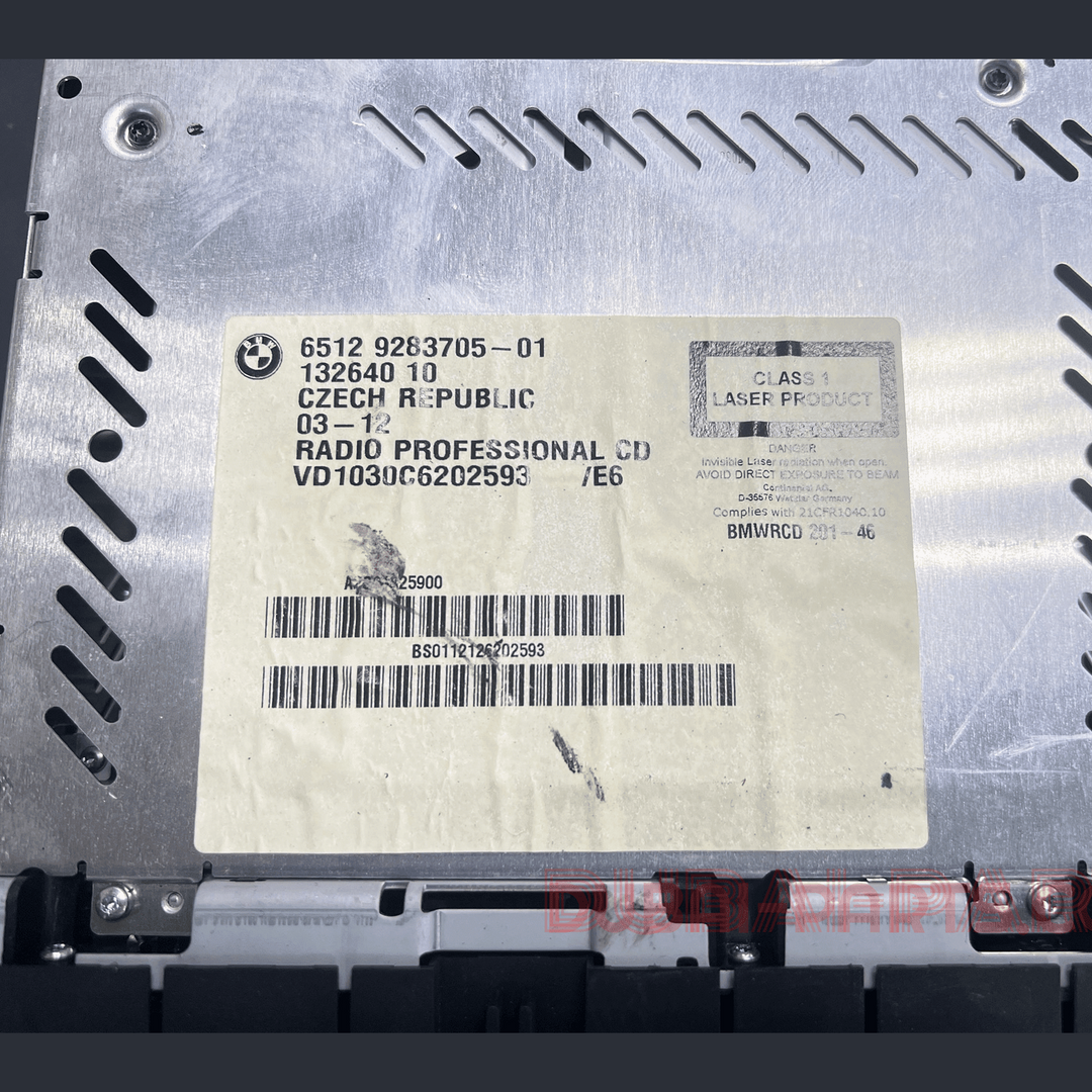 BMW X1 E84 Radio CD Professional 9283705