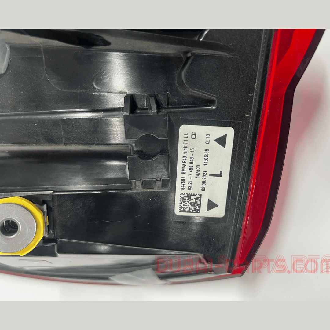 Bmw 140i F40 2021 tail lamp pairs ECE
