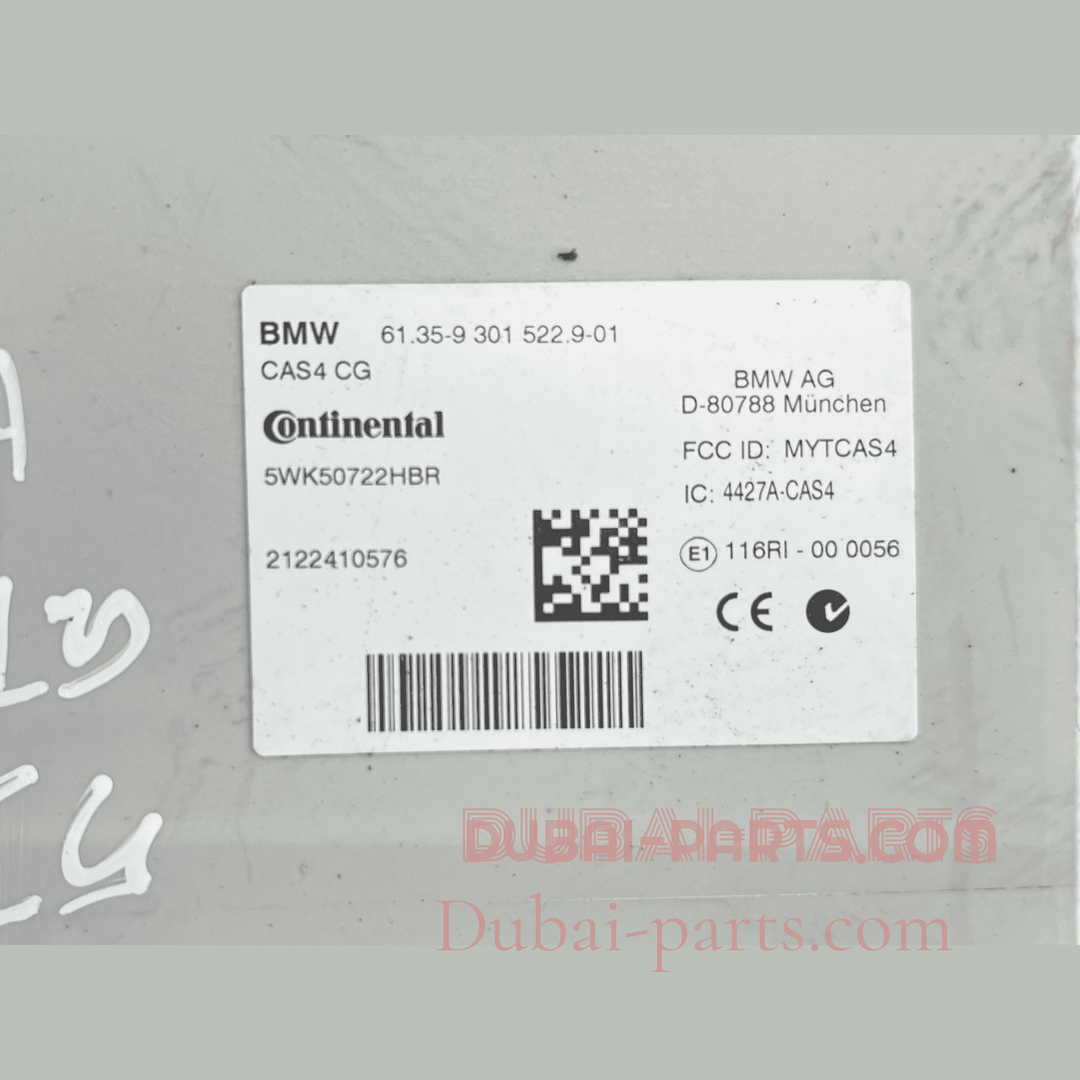 BMW 535i N55 F07 2012 ENGINE CONTROL ECU MODULE UNIT SET 8606309 Genuine Product used