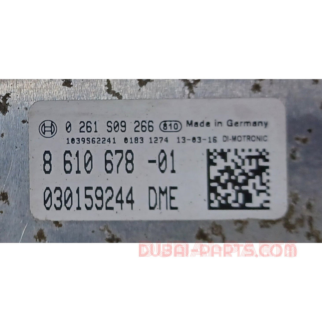 وحدة تحكم محرك BMW X1، E84، N20 ECU-DME-8610678 منتج أصلي مستعمل بجودة جيدة