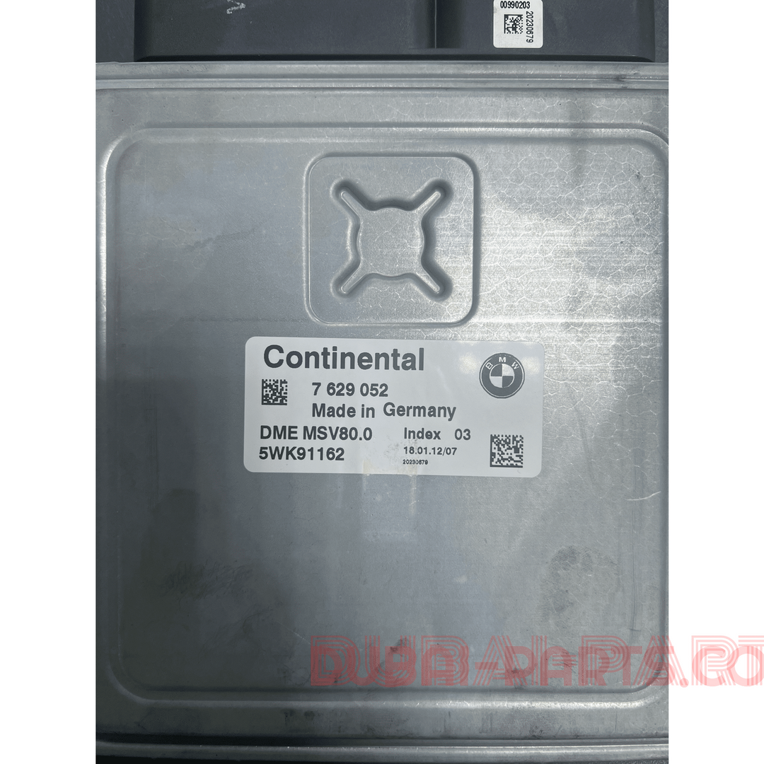 BMW N52N MSV80 ENGINE CONTROL ECU MODULE 7629052 Genuine Product used