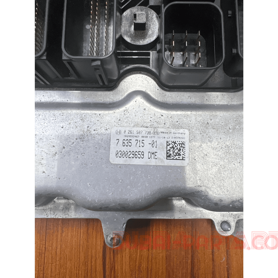 BMW N20 ENGINE CONTROL ECU UNIT MODULE 7635715 Genuine Product used