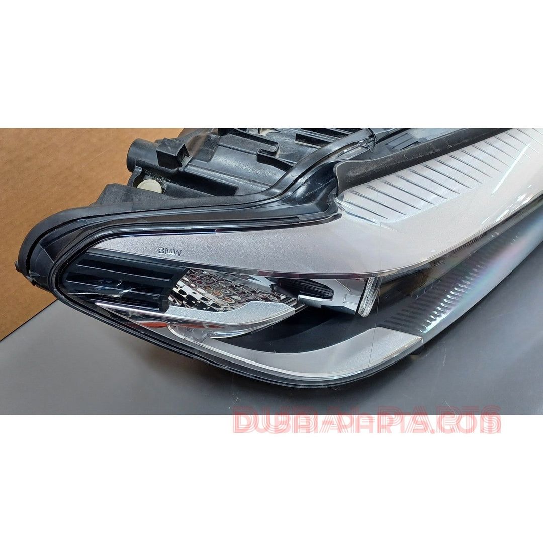 مصباح أمامي LED يمين لسيارة BMW G30، رقم القطعة 7458884، منتج أصلي مستعمل