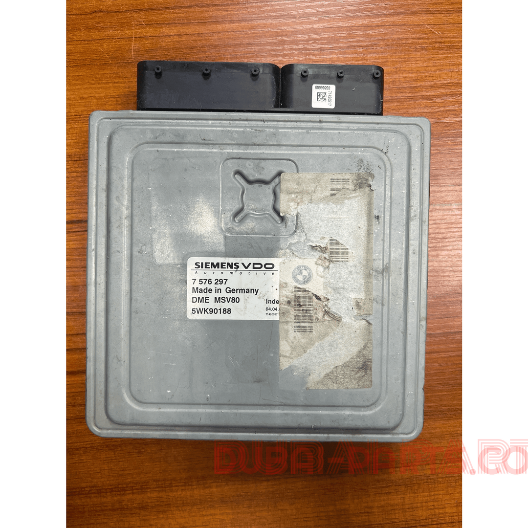 BMW 328i 528i MSV80 N52N engine contol ecu module 7576297