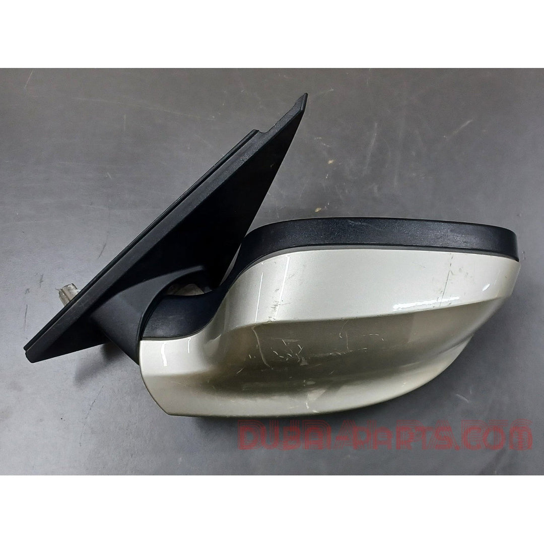 BMW F25 Side Mirror Left Side Ivory Colour Foldable Type With Camera Genuine Product used