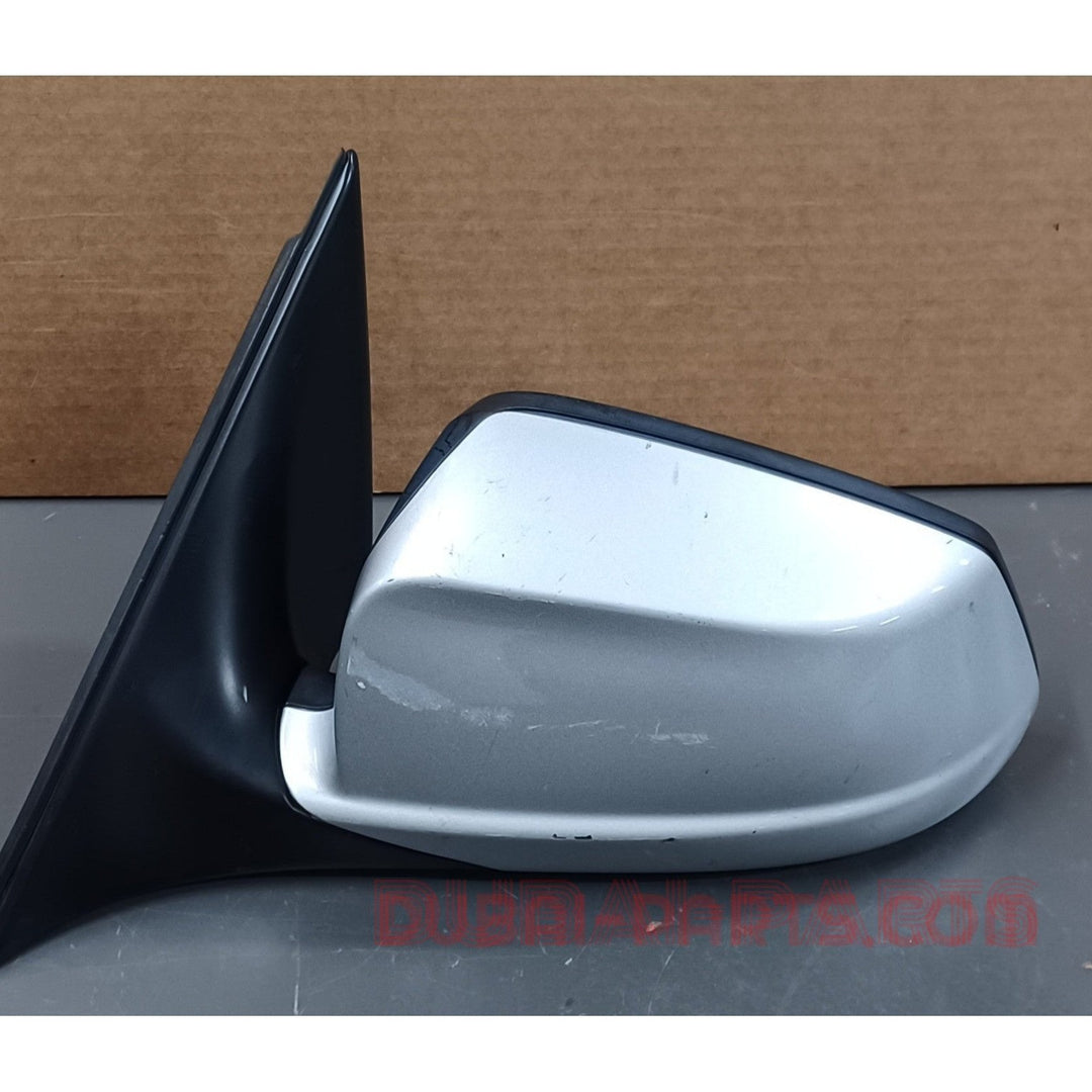 BMW F10 Side Mirror Left Side Silver Colour Foldable Type Genuine product used