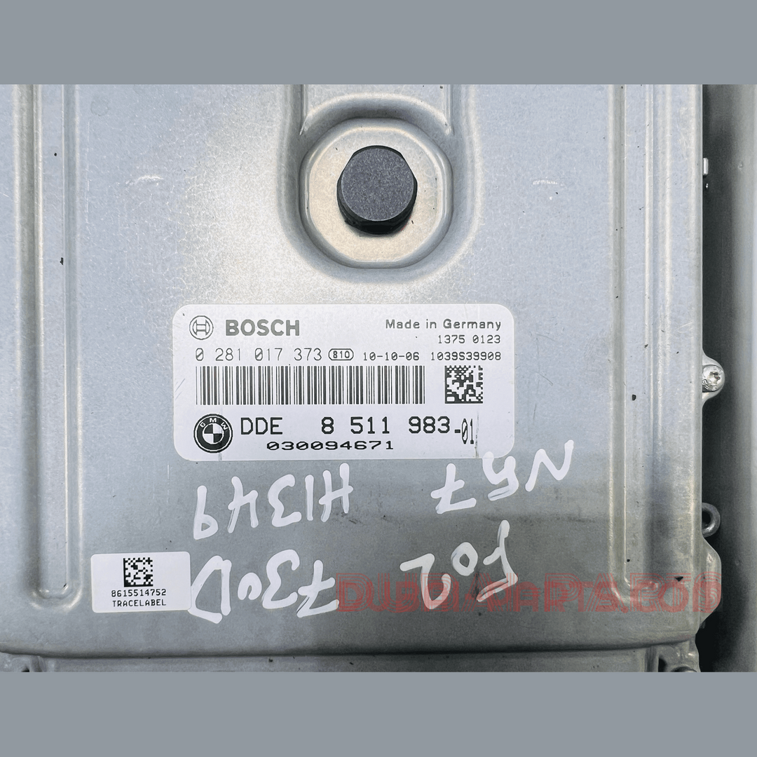 BMW 730d N57 F01 2012 ENGINE CONTROL ECU UNIT SET 8511983