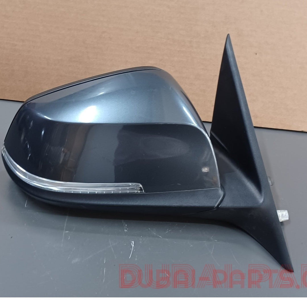 BMW F30 Side Mirror Right Side Grey Colour Foldable Type Genuine Product used