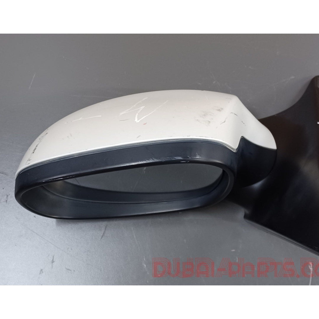 BMW E92 Side Mirror Left Side White Colour Foldable Type Genuine Product Used