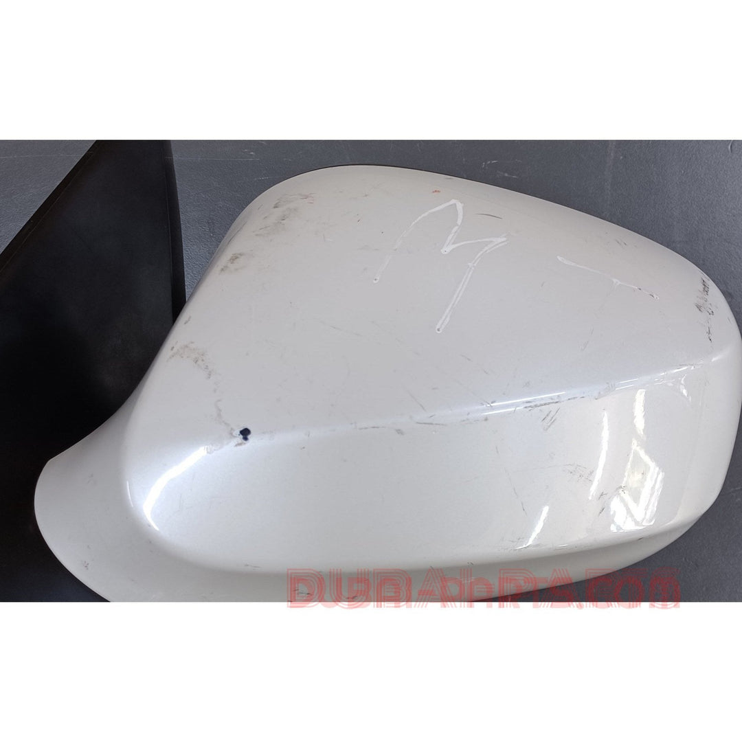 BMW E92 Side Mirror Left Side White Colour Foldable Type Genuine Product Used