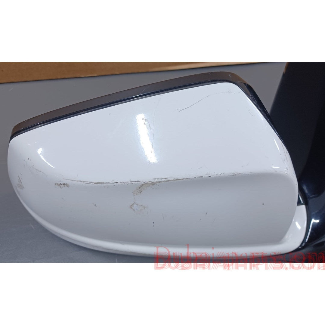 BMW F10 Side Mirror Right Side White Colour Foldable Type Genuine Product used