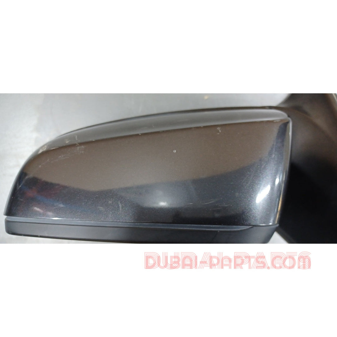 BMW F01 Left Side Mirror Grey Foldable With Camera RHD Used OEM
