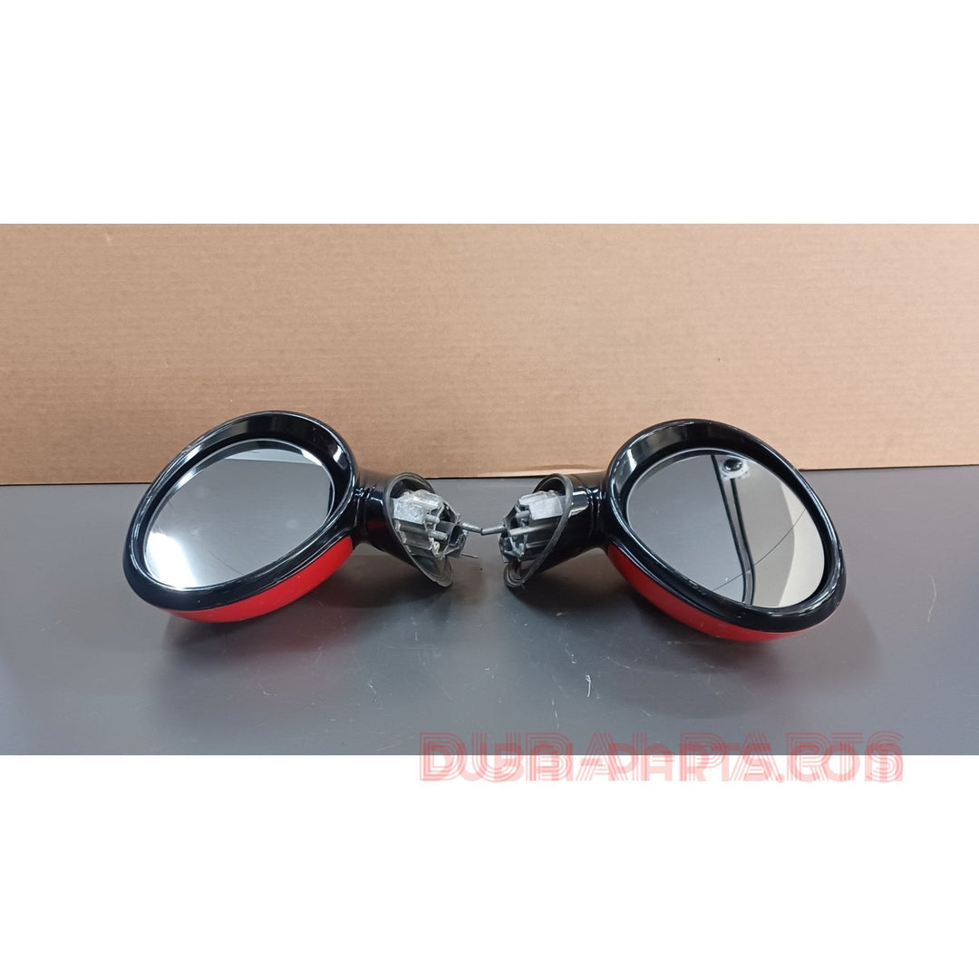 Mini Cooper R56 Seitenspiegel, links & rechts, Paar, rot, klappbar, Originalteil, gebraucht