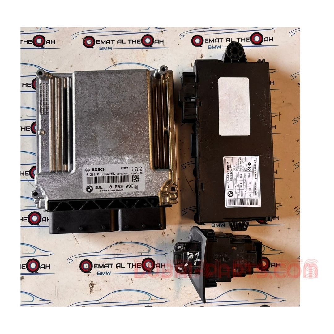 BMW E70, M57N Motorsteuergerät (ECU-DDE) 8509036, Originalteil, gebraucht 