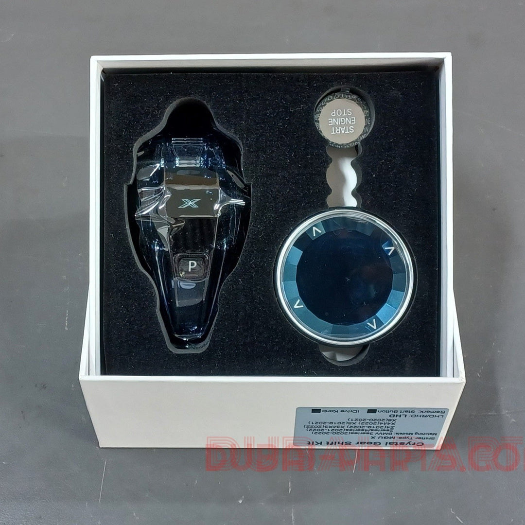 BMW X3 X4 X5 X6 X7  X Logo Crystal Gear Handle Aftermarket New Product LHD