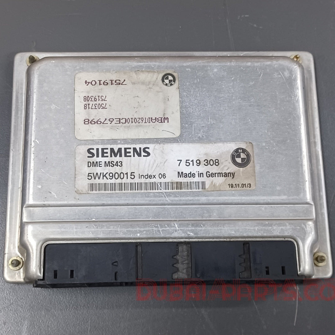BMW E39,E36,Z3 Basic Control Unit ECU -DME 7519308 Genuine Product used