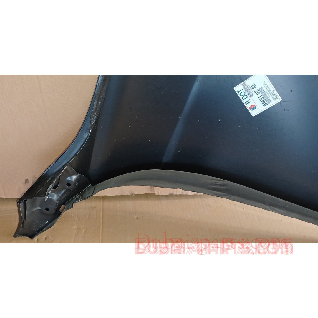 BMW F30 Kotflügel links, schwarz, Originalteil, gebraucht