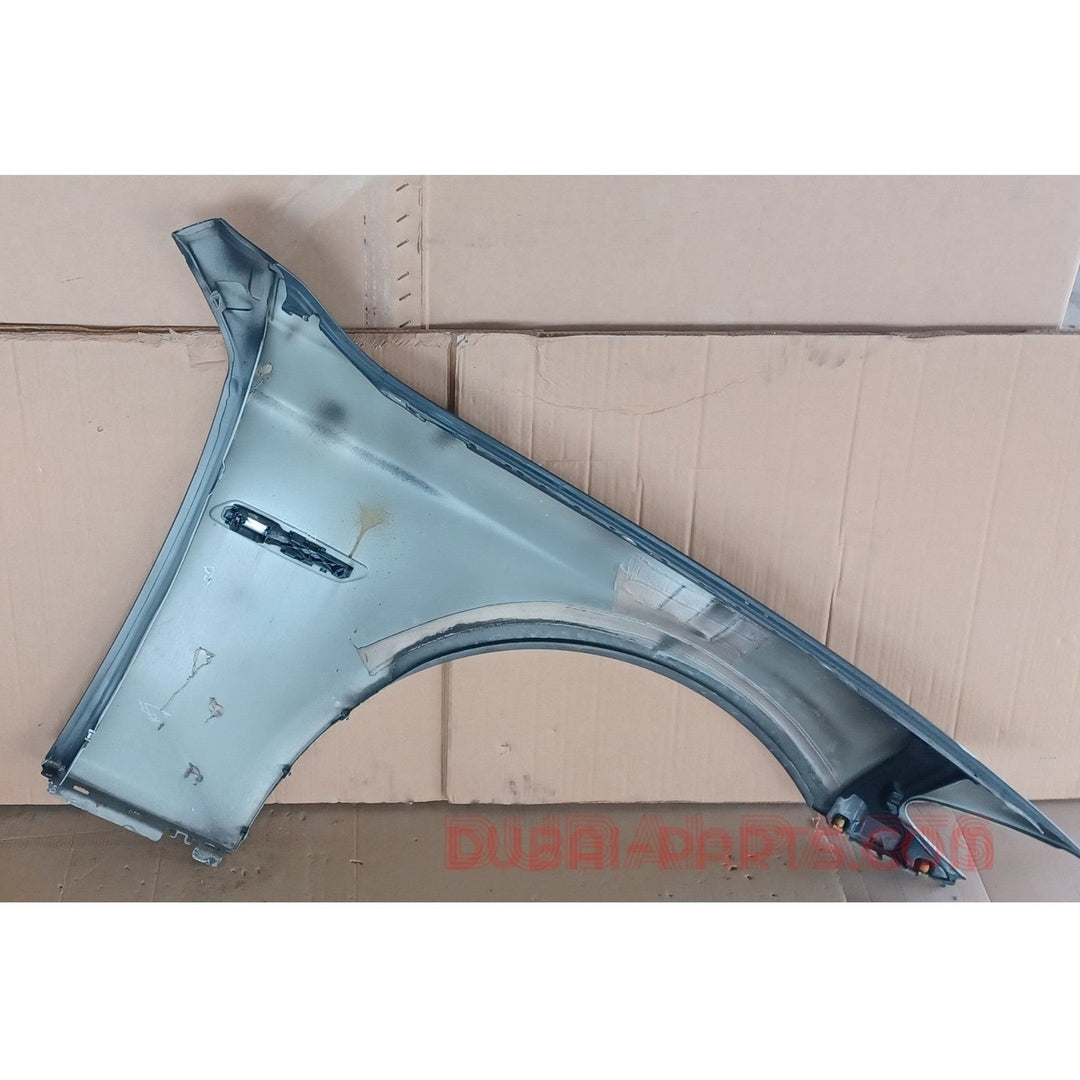 BMW F10 Fender 2010 to 2016 Left Side Mate Dark Blue Color Genuine Product used