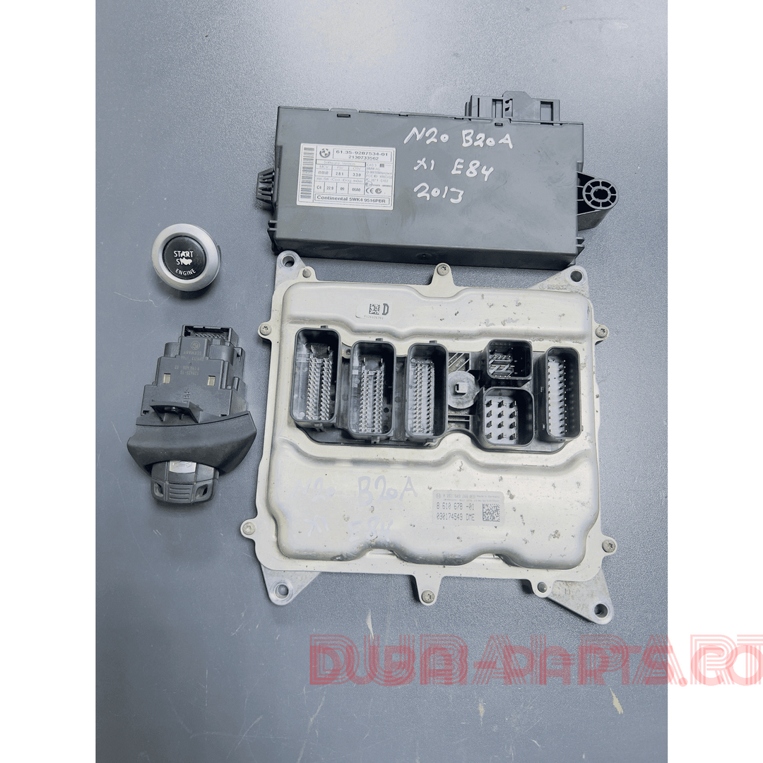 BMW X1 E84 2013 N20B20A Motorsteuergerät-Kit DME 8610678