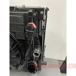 قم بتحميل الصورة إلى عارض الصور، مكثف ومروحة رادياتير BMW F10 520، رقم القطعة 7618759، قطعة مستعملة