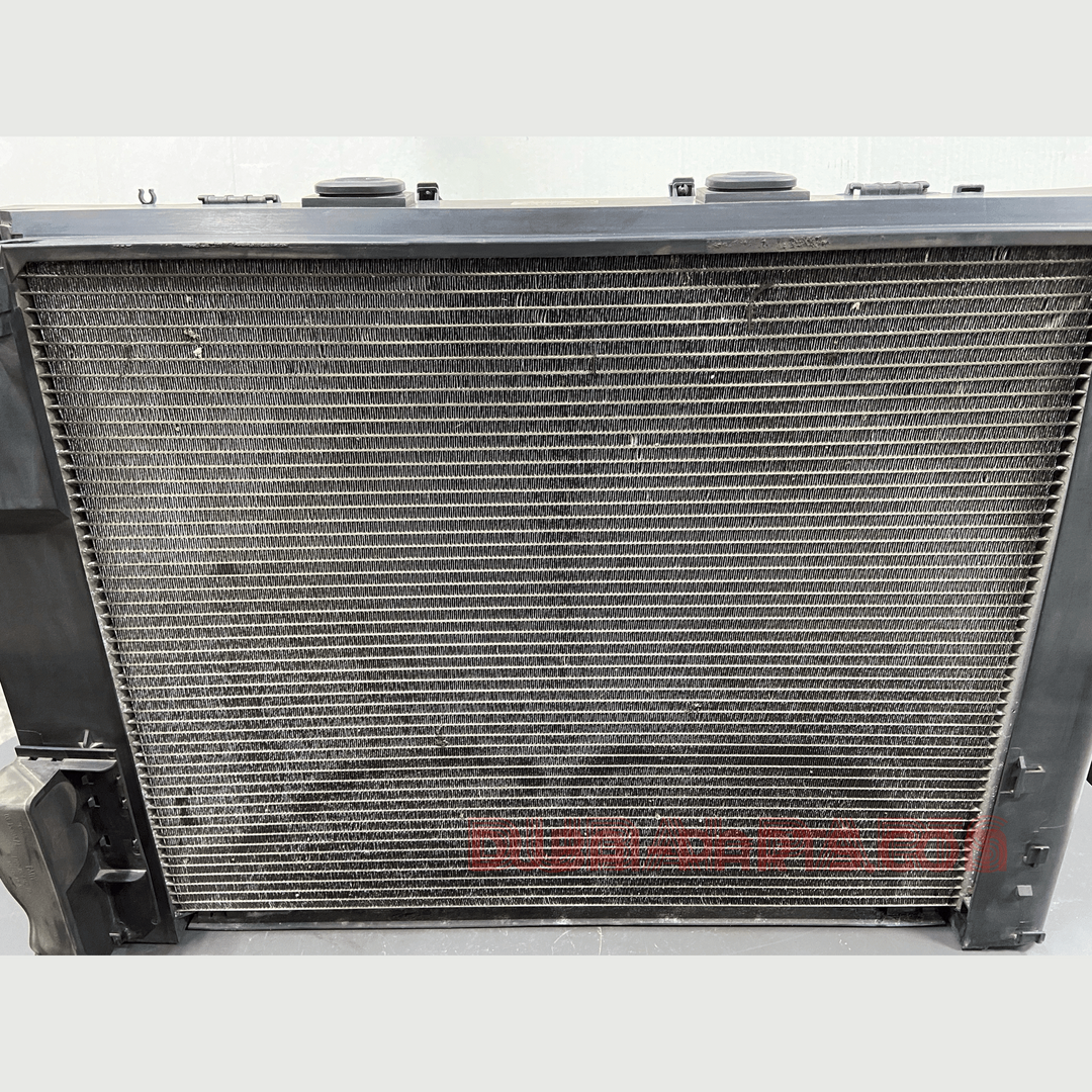مكثف ومروحة رادياتير BMW F10 520، رقم القطعة 7618759، قطعة مستعملة