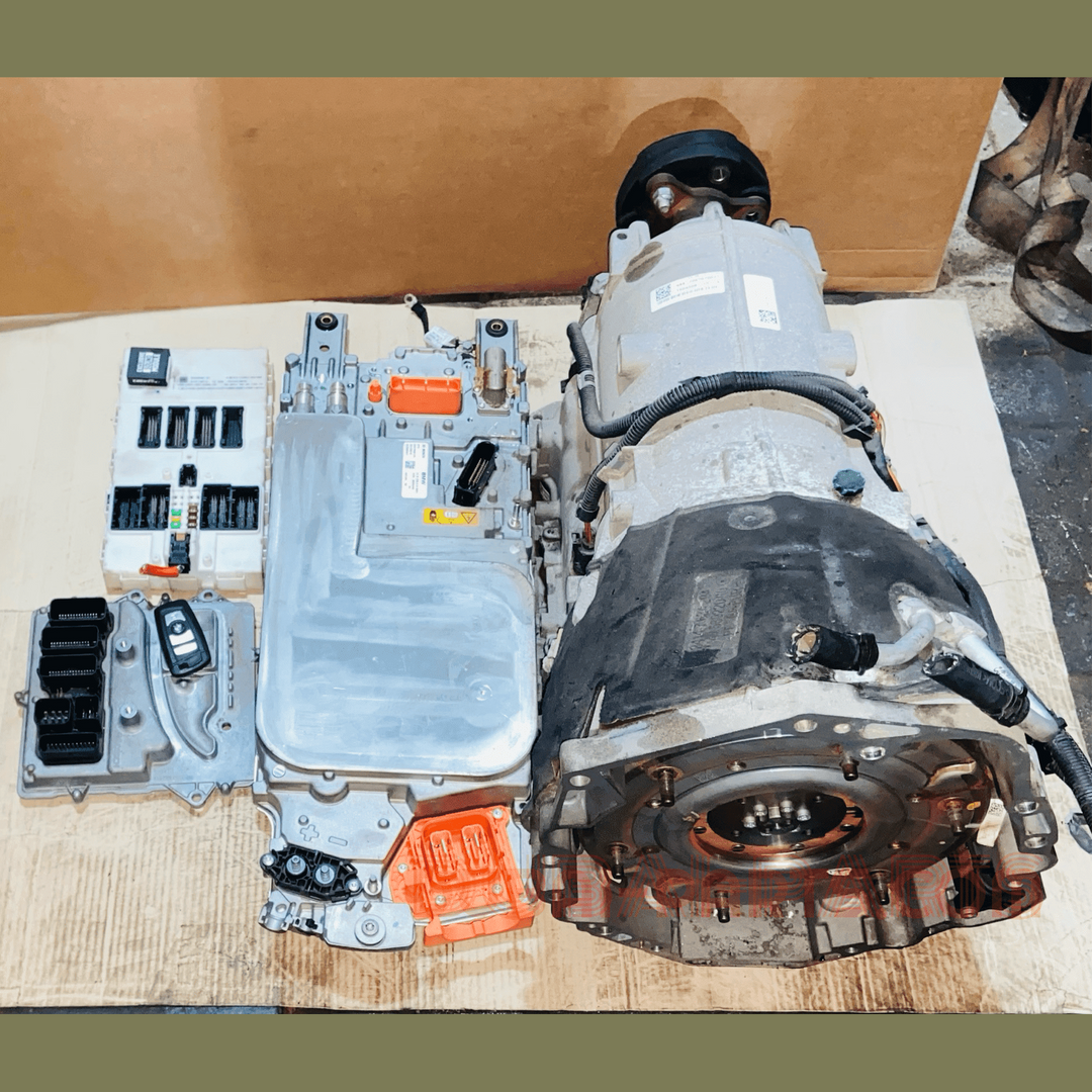 BMW N55 F30 Hybrid Gearbox With Inverter And Engine Control Unit Full Set Vin Code: F203692