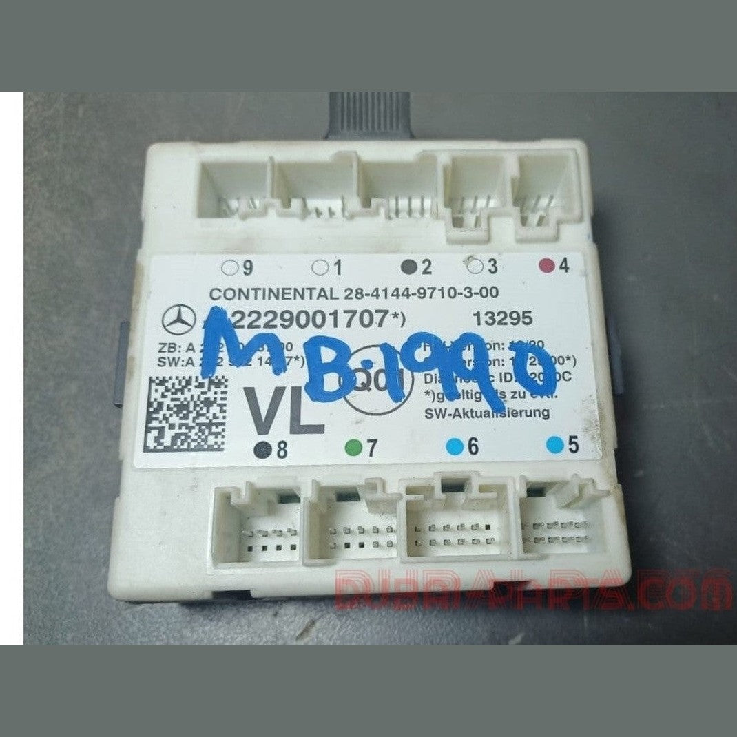 2014-2018 Mercedes-Benz W222 S-Class Front Left Side Door Control Module A222 900 17 07 OEM