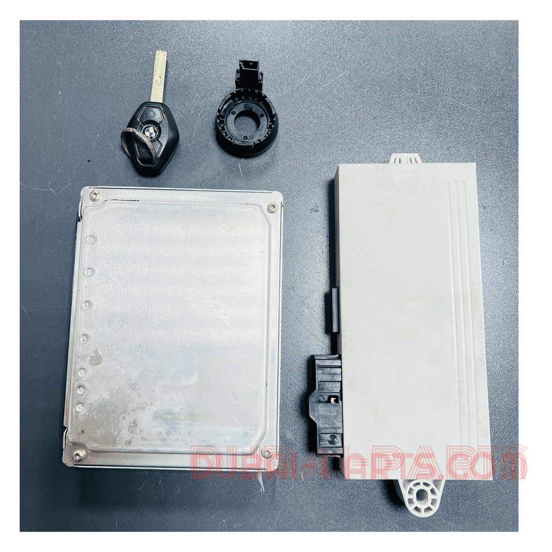 BMW 525i 2003 E60 M54 ENGINE CONTROL ECU UNIT KIT DME MS45.0 7533651