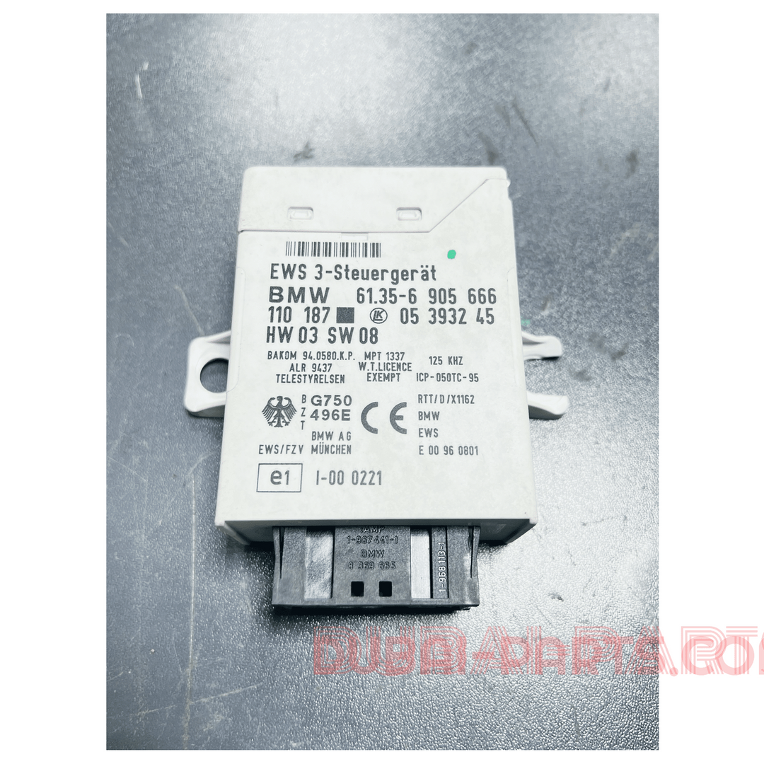 BMW 525i 2002 E39 M54 ENGINE CONTROL ECU UNIT KIT DME MS43 7519308
