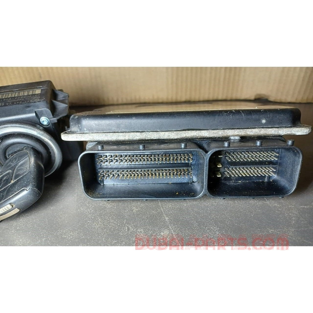 04-09 Mercedes-Benz W171 SLK ECU Engine Control Module Ignition Key Set  A271 010 66 44 OEM
