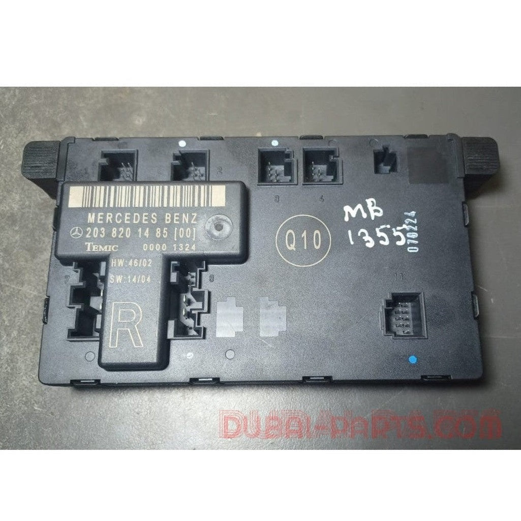 2003-2006 Mercedes-Benz W203 C-Class Front Right Side Door Control Module A203 820 14 85 OEM