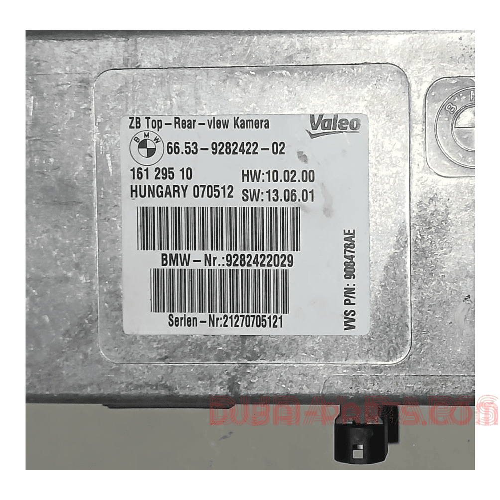 BMW X3 F25 REAR CAMERA CONTROL UNIT MODULE 9282422