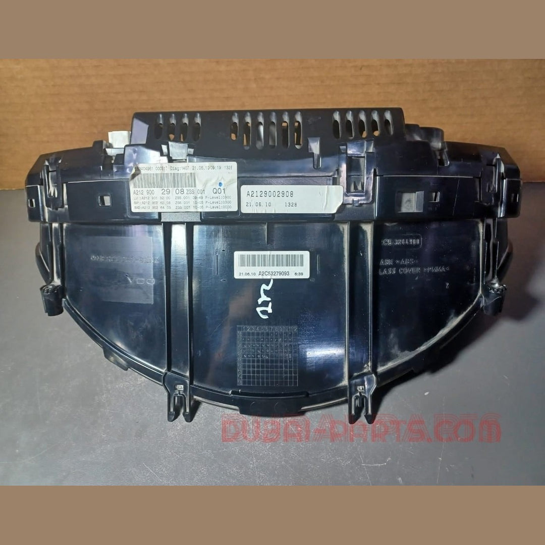 2009-2012 Mercedes-Benz W212 E-Class Instrument Cluster Speedometer A212 900 29 08 OEM