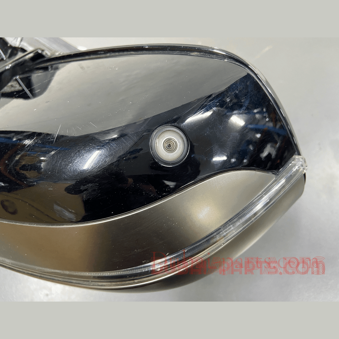 مرآة جانبية يمنى لسيارة BMW G12 (للسيارات ذات المقود الأيسر) مع إشارة انعطاف وكاميرا، أصلية مستعملة