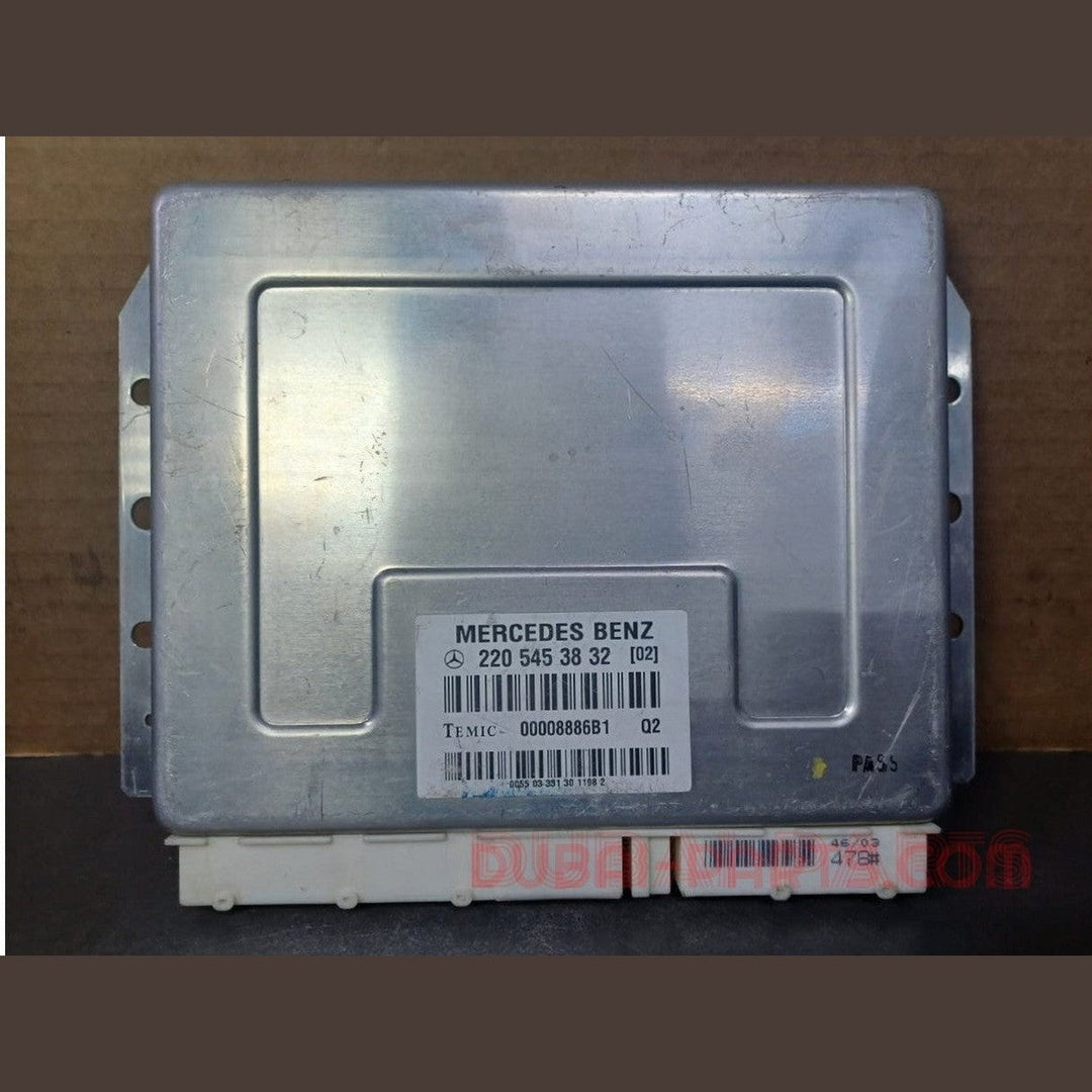 2001-2006 Mercedes-Benz W220 Airmatic Air Suspension Control Module A220 545 38 32 OEM