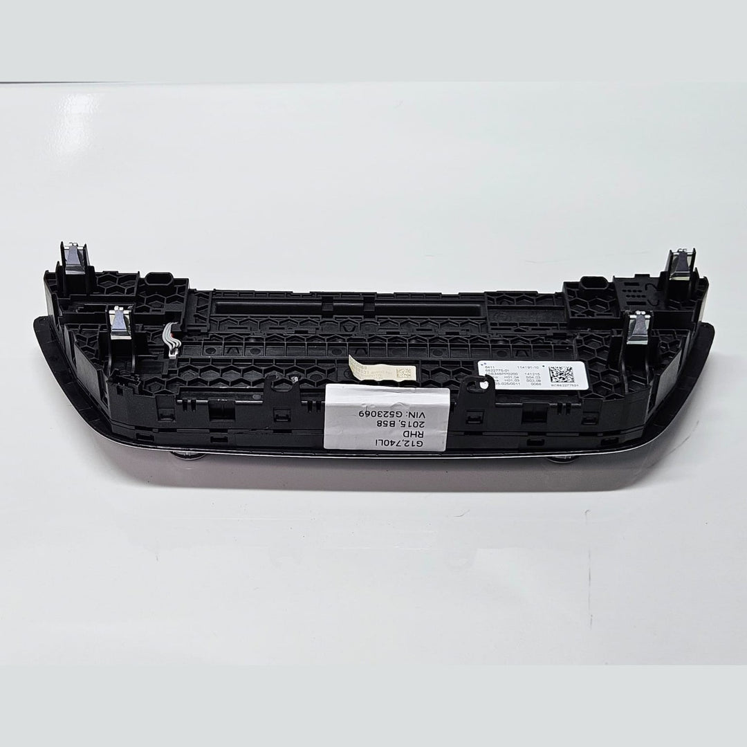 6822775-2016-2019 BMW G11 G12 740i 740Li A/C Climate Radio Control Panel OEM