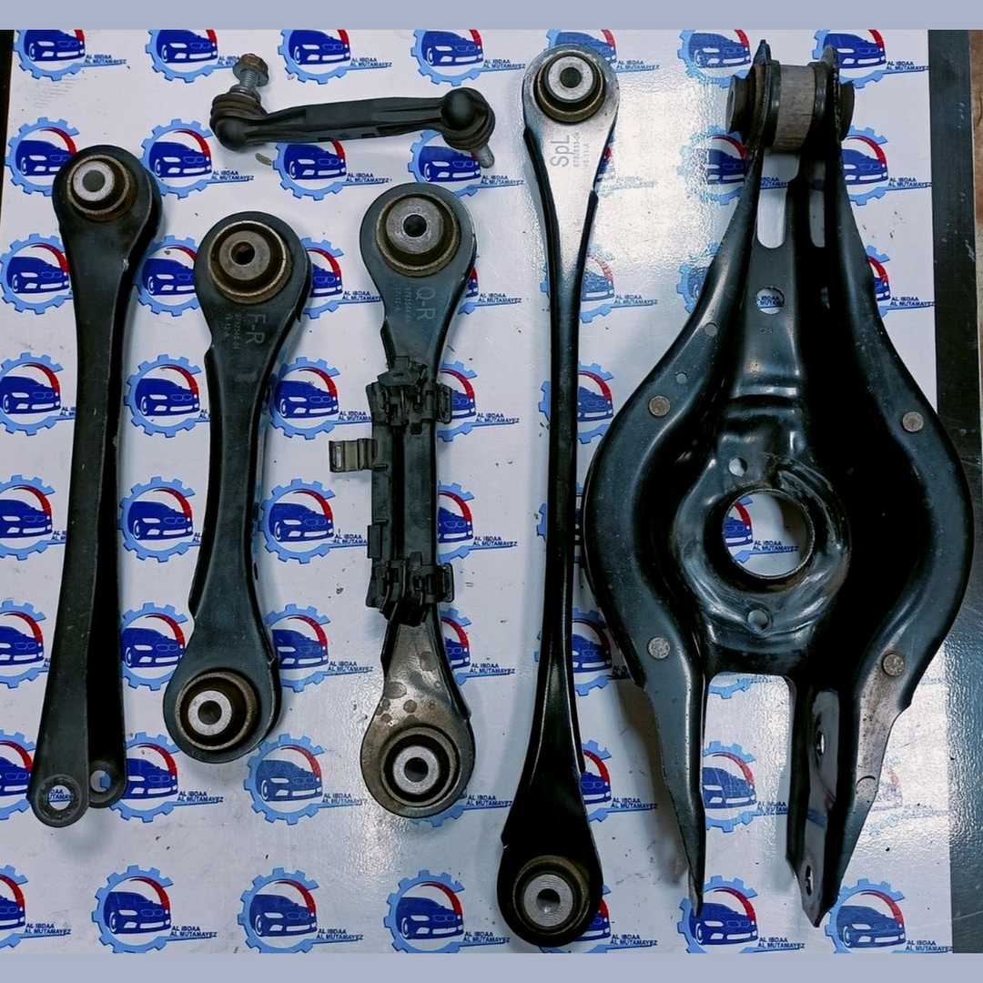 12-18 BMW F30 3-SERIES AWD SET OF 5 REAR RIGHT UPPER & LOWER CONTROL ARM OEM