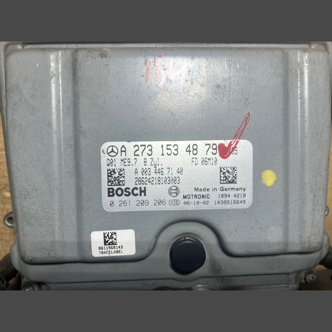 07-12 Mercedes W164 ML GL Engine Control Module Unit ECM ECU A272 1534879 OEM