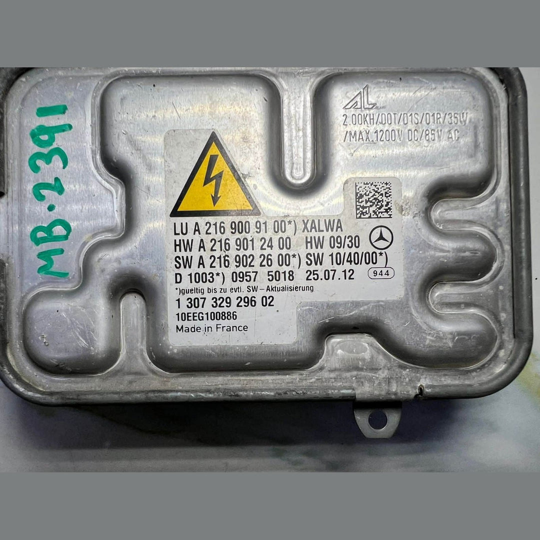 2006-2013 Mercedes-Benz S350 Xenon Headlight Ballast Control Module A2169009100 