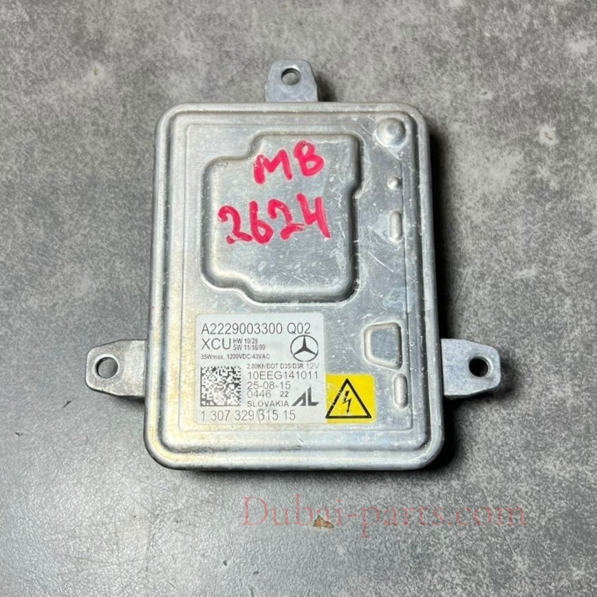 Mercedes Benz W222 Xenon Light Headlight Control Module Unit A222 9003300 OEM